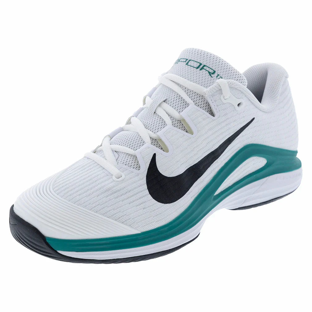 Men's Zoom Vapor 12 Tennis Shoes White and Black
