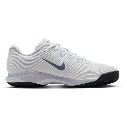 Women's Zoom Vapor 12 Tennis Shoes White and World Indigo