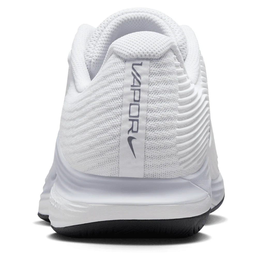 Women's Zoom Vapor 12 Tennis Shoes White and World Indigo