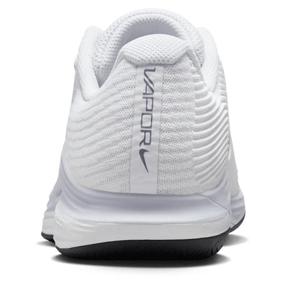 Women's Zoom Vapor 12 Tennis Shoes White and World Indigo