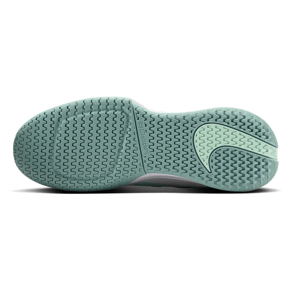 Women's Zoom Vapor Pro 3 Tennis Shoes White and Mint Foam