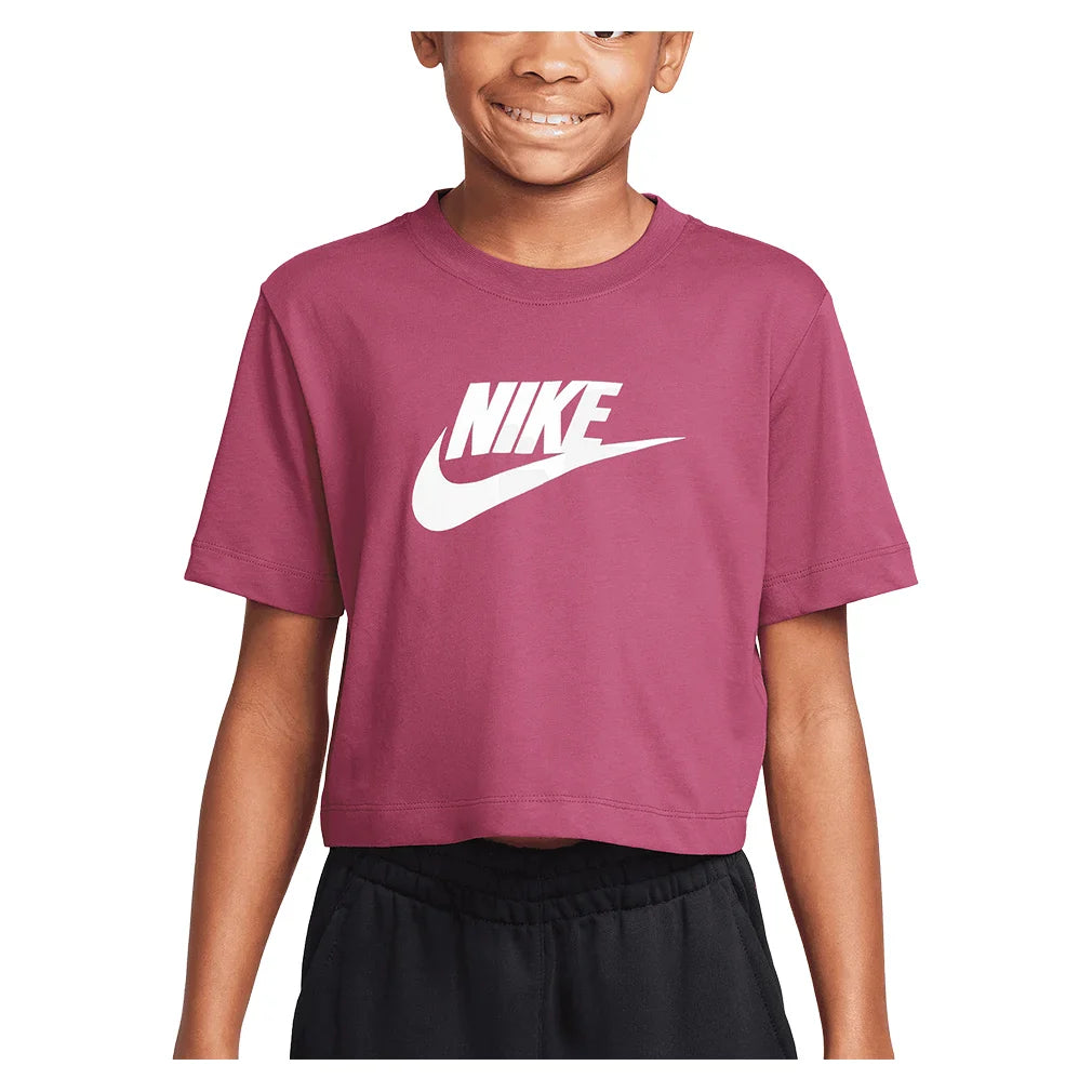 Girls' Sportswear Cropped T-Shirt