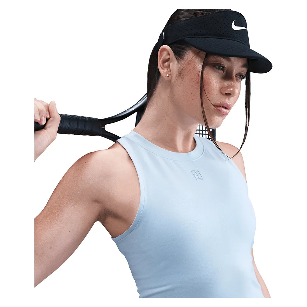 Women's Court Dri-FIT Advantage Tennis Tank Celestine Blue