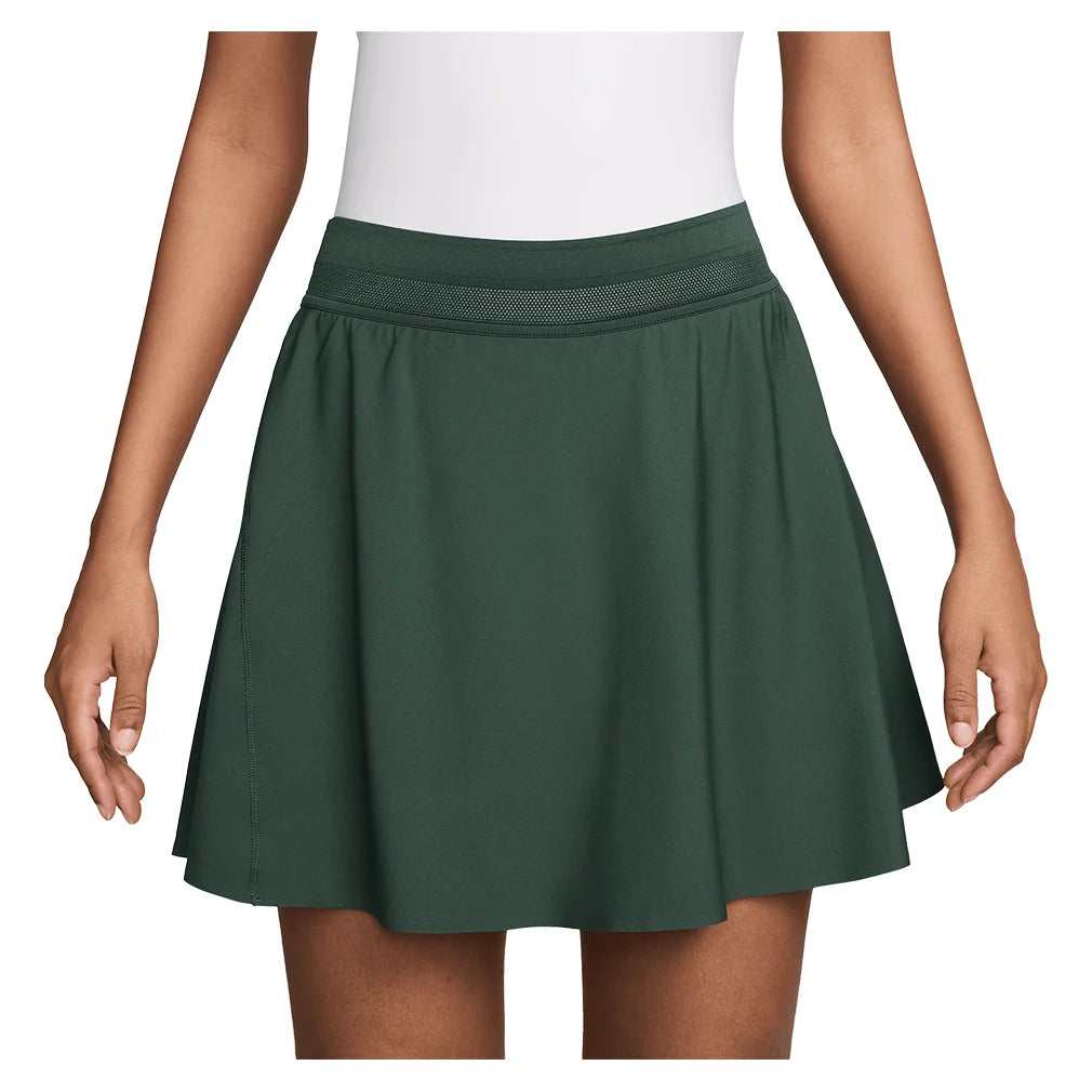 Women's Court Dri-FIT Ace Advantage 15 Inch Tennis Skort Fir