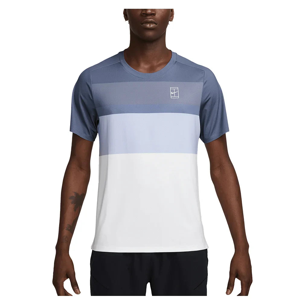 Men's Court Dri-FIT Advantage Print Tennis Top