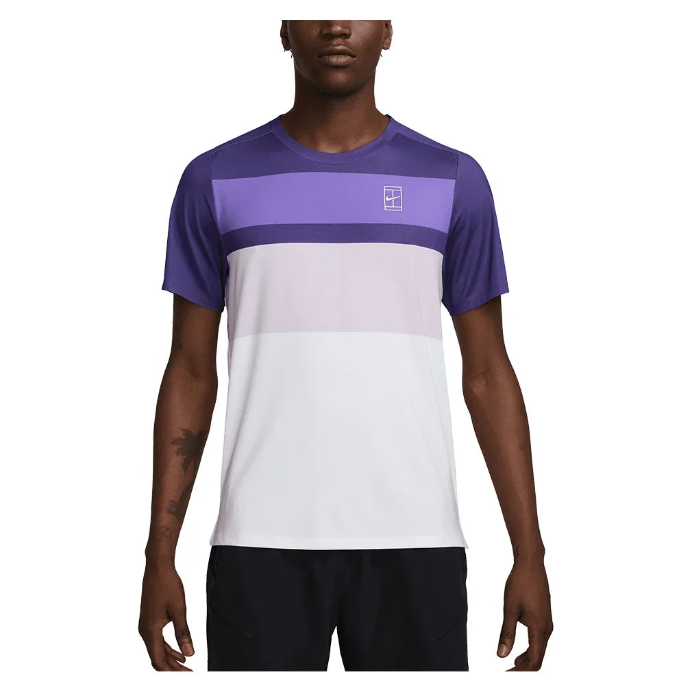 Men's Court Dri-FIT Advantage Print Tennis Top