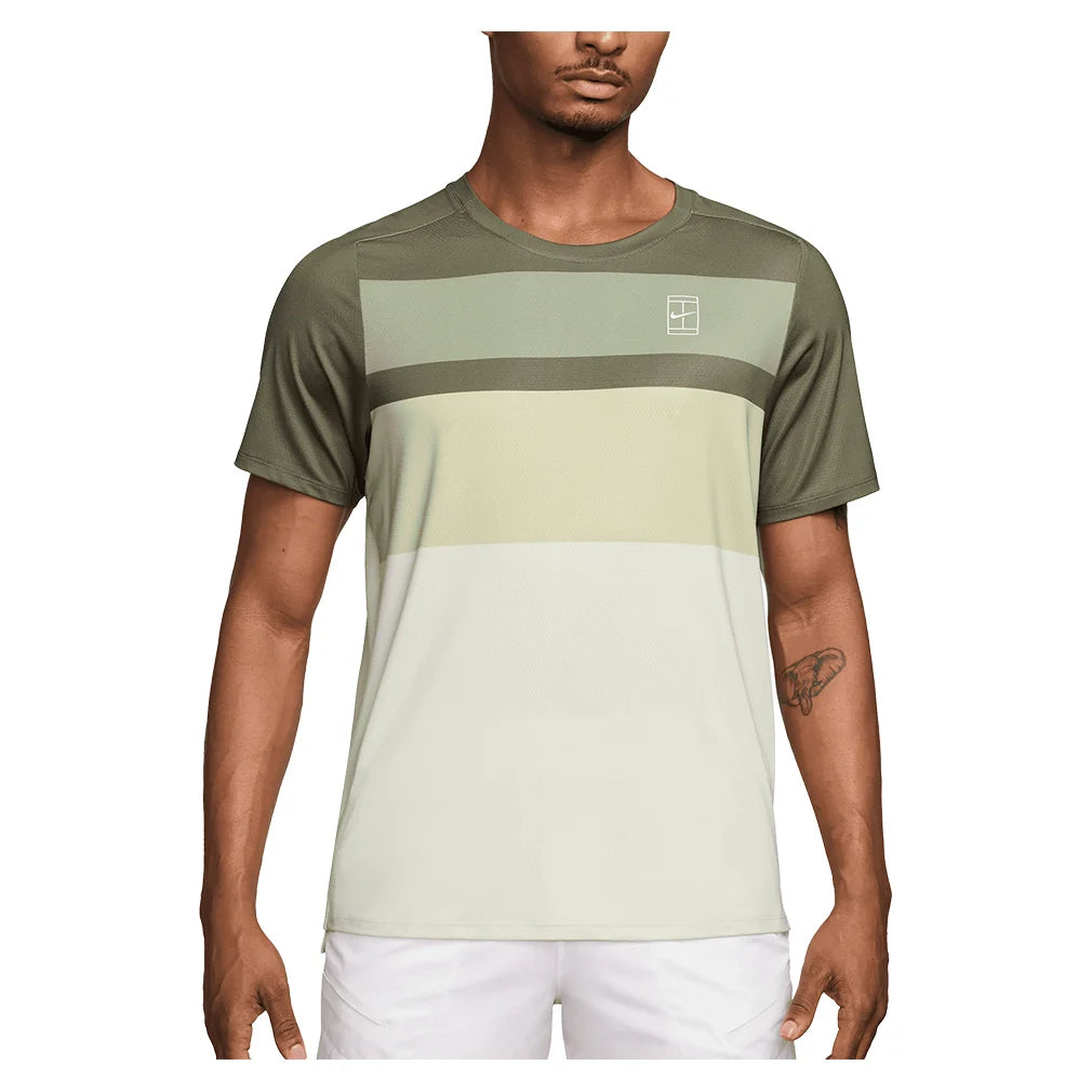 Men's Court Dri-FIT Advantage Print Tennis Top