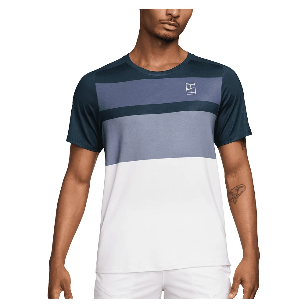 Men's Court Dri-FIT Advantage Print Tennis Top