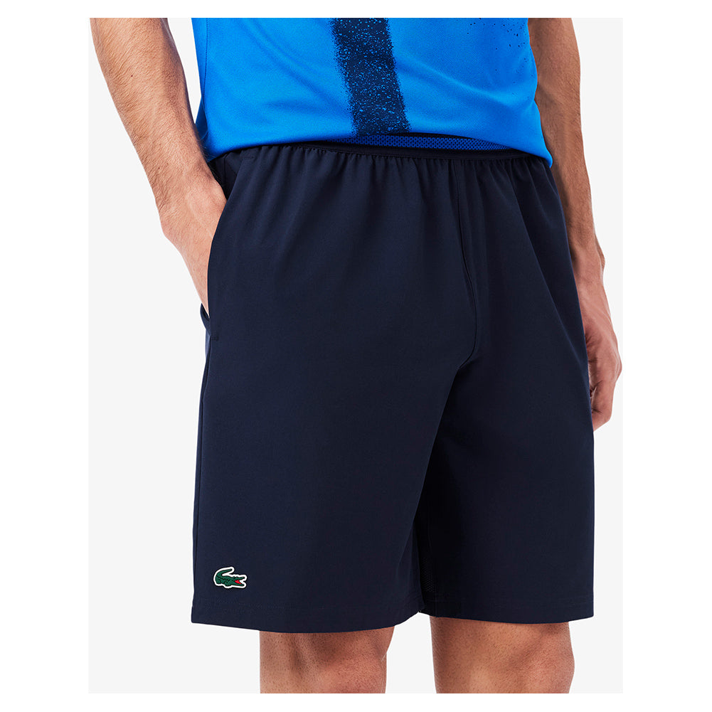 Men's Novak Djokovic On Court Tec Woven 8 Inch Tennis Short Blanc