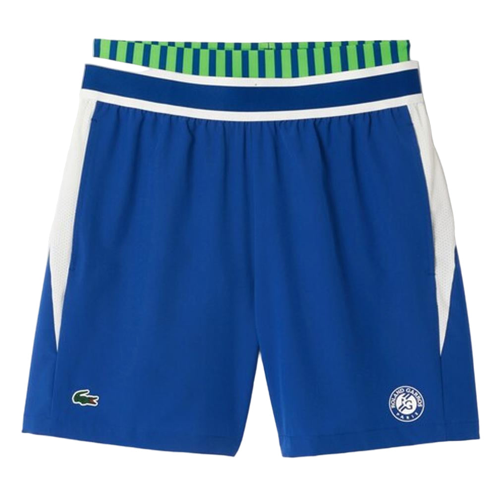 Men's Roland Garros Breathable Stretch 8 Inch Tennis Short