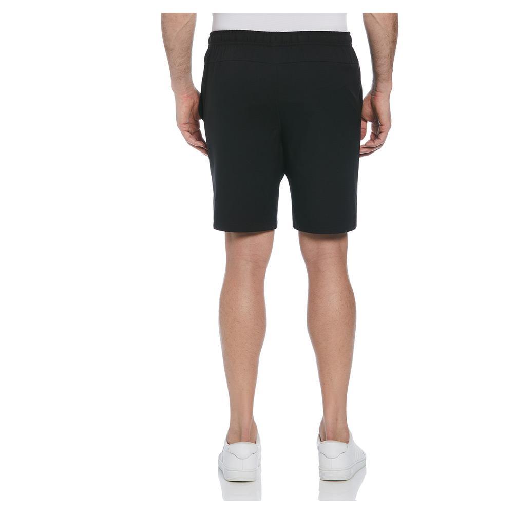 Men's Solid Athletic 9 Inch Tennis Short Caviar