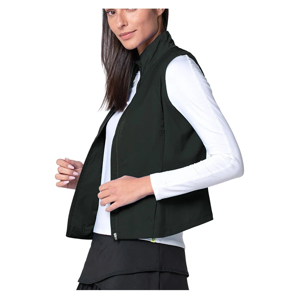 Women's The Best Tennis Vest Black