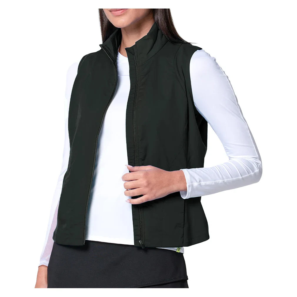 Women's The Best Tennis Vest Black