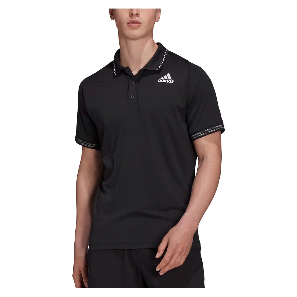 Men's Primeblue Freelift Tennis Polo Black