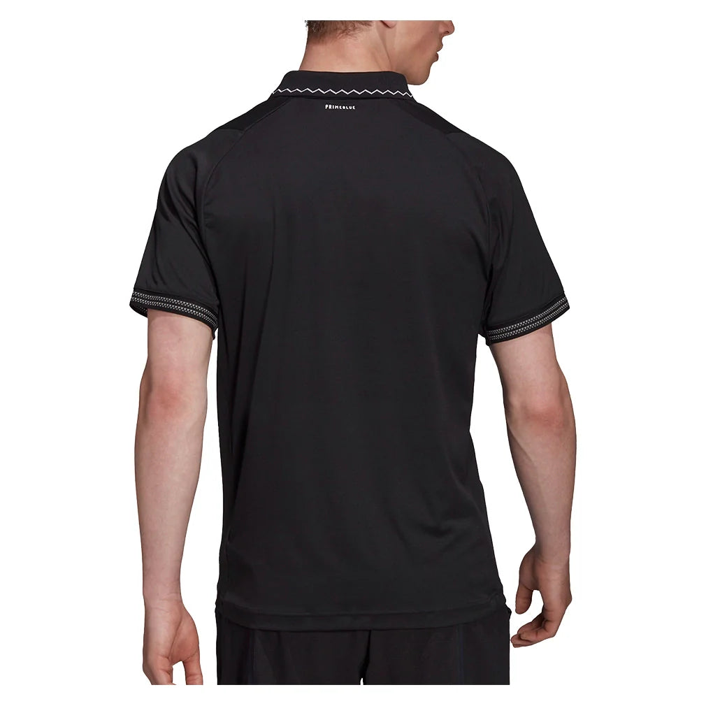 Men's Primeblue Freelift Tennis Polo Black