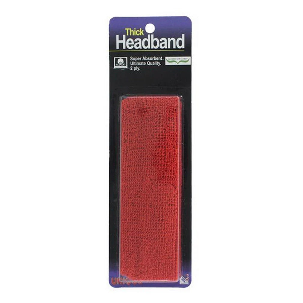 Thick Headband Red