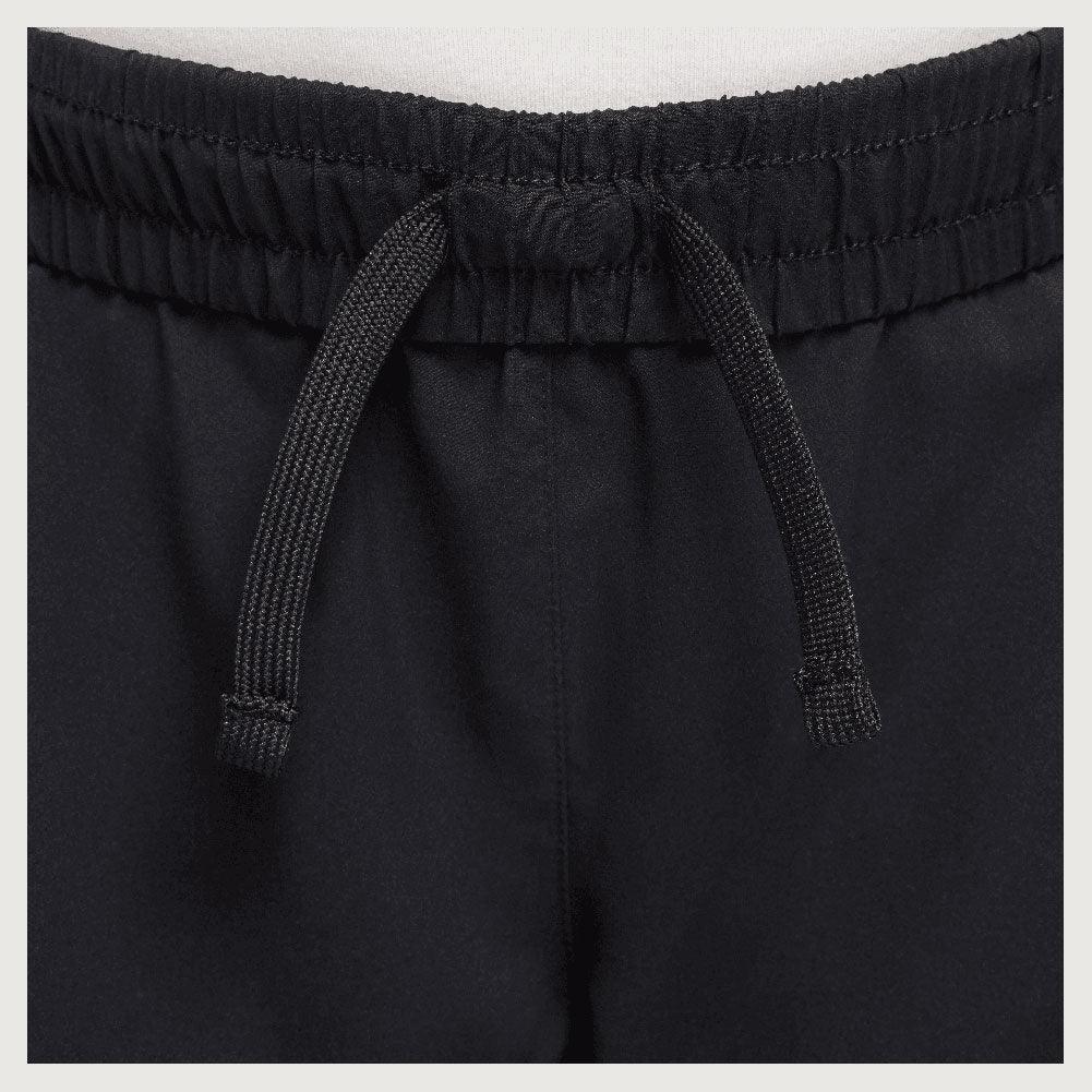 Girls' One Dri-Fit 2in1 3 inch Training Shorts Black and White