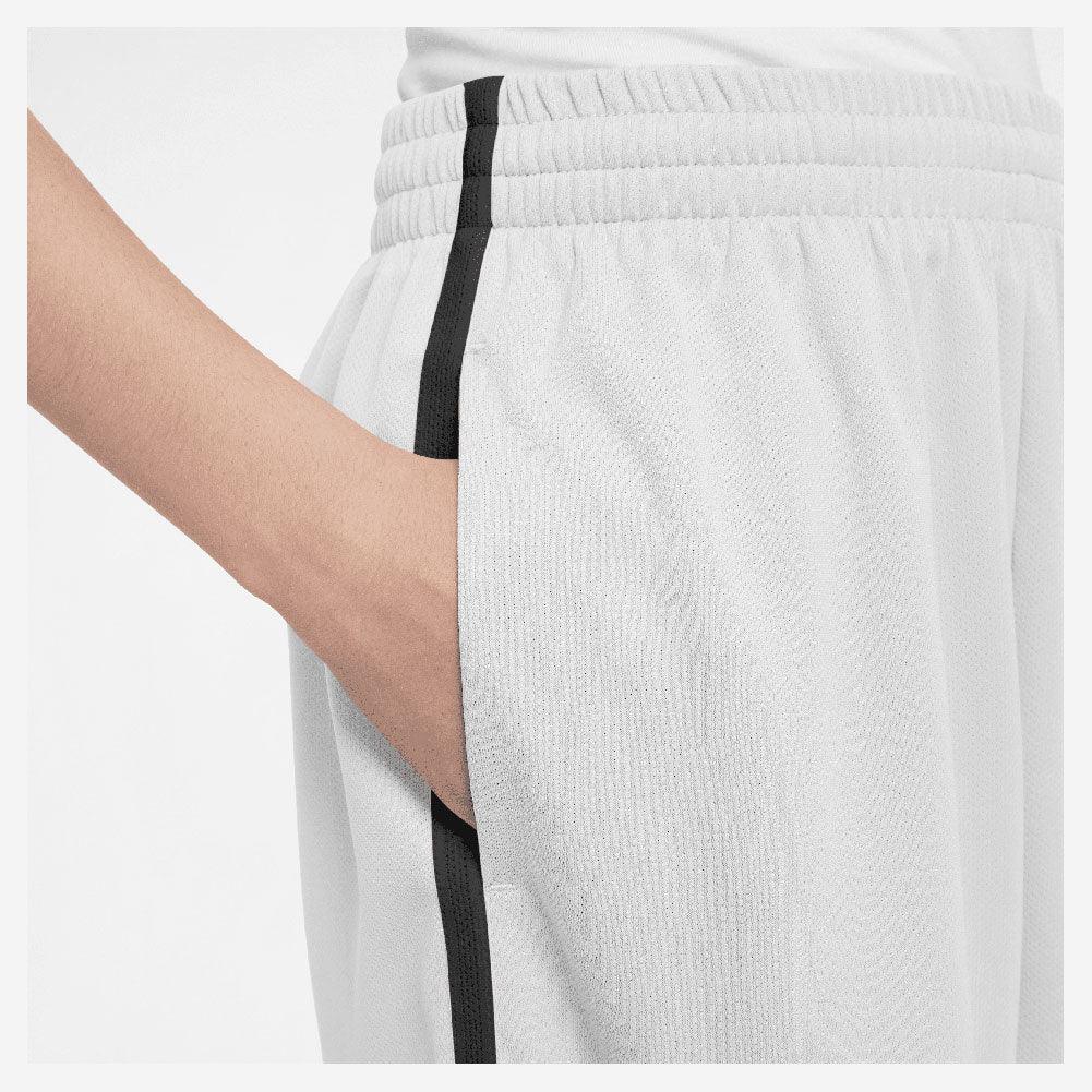 Boys' Dri-Fit Multi Woven Tennis Short White and Black