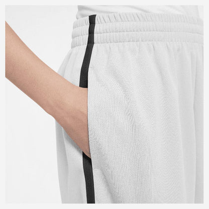 Boys' Dri-Fit Multi Woven Tennis Short White and Black