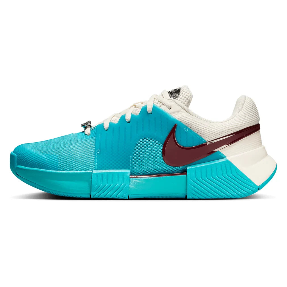 Women's GP Challenge 1 PRM Tennis Shoes Dusty Cactus and Dark Team Red