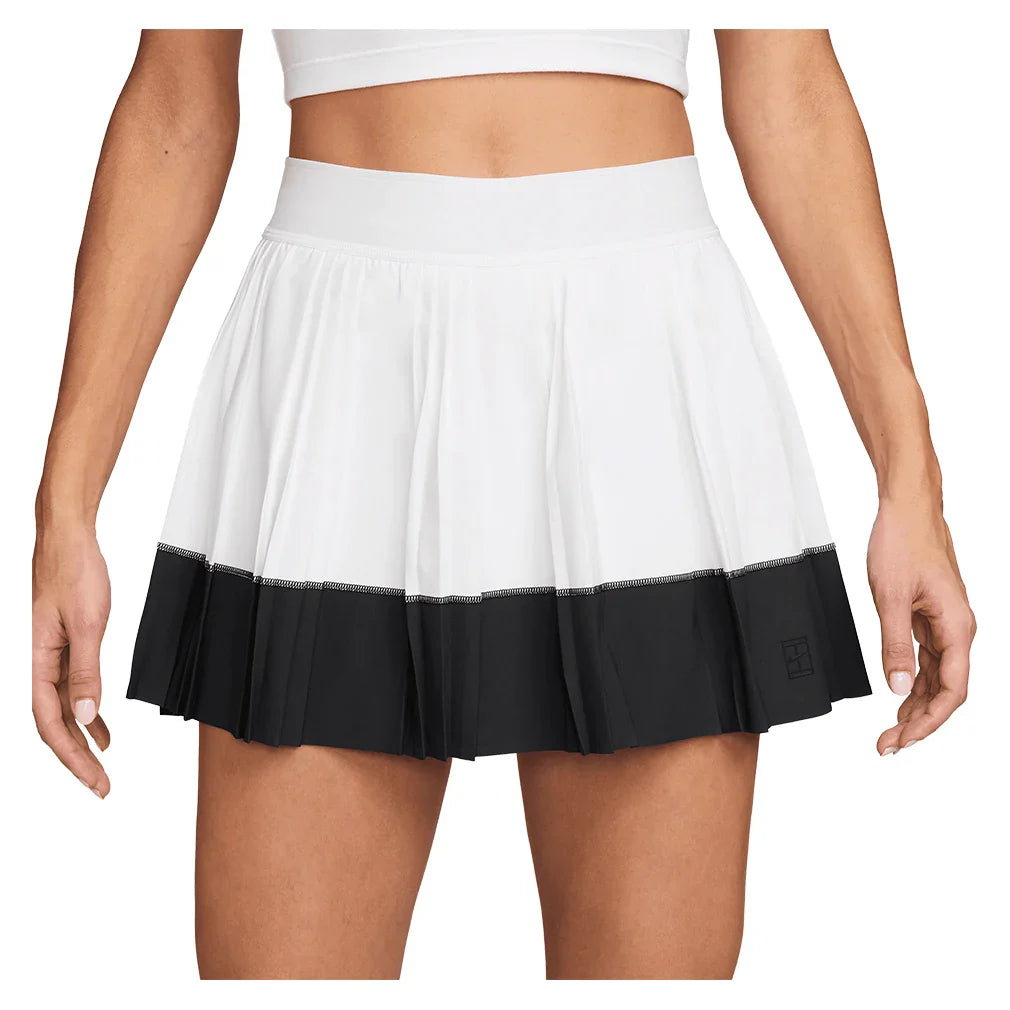 Women's Court Dri-FIT Advantage Pleated Stripe Tennis Skort