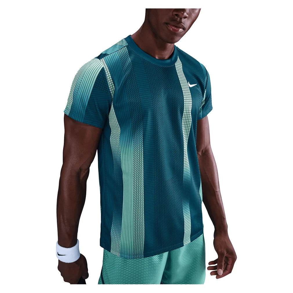 Men's Court Dri-FIT Victory Print Tennis Top