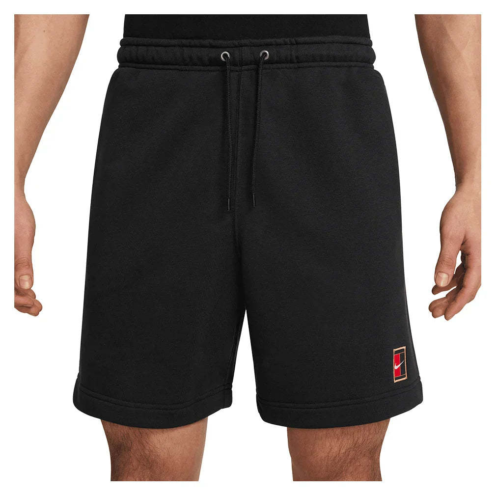 Men's Court Dri-FIT Heritage 6 Inch Tennis Short Black