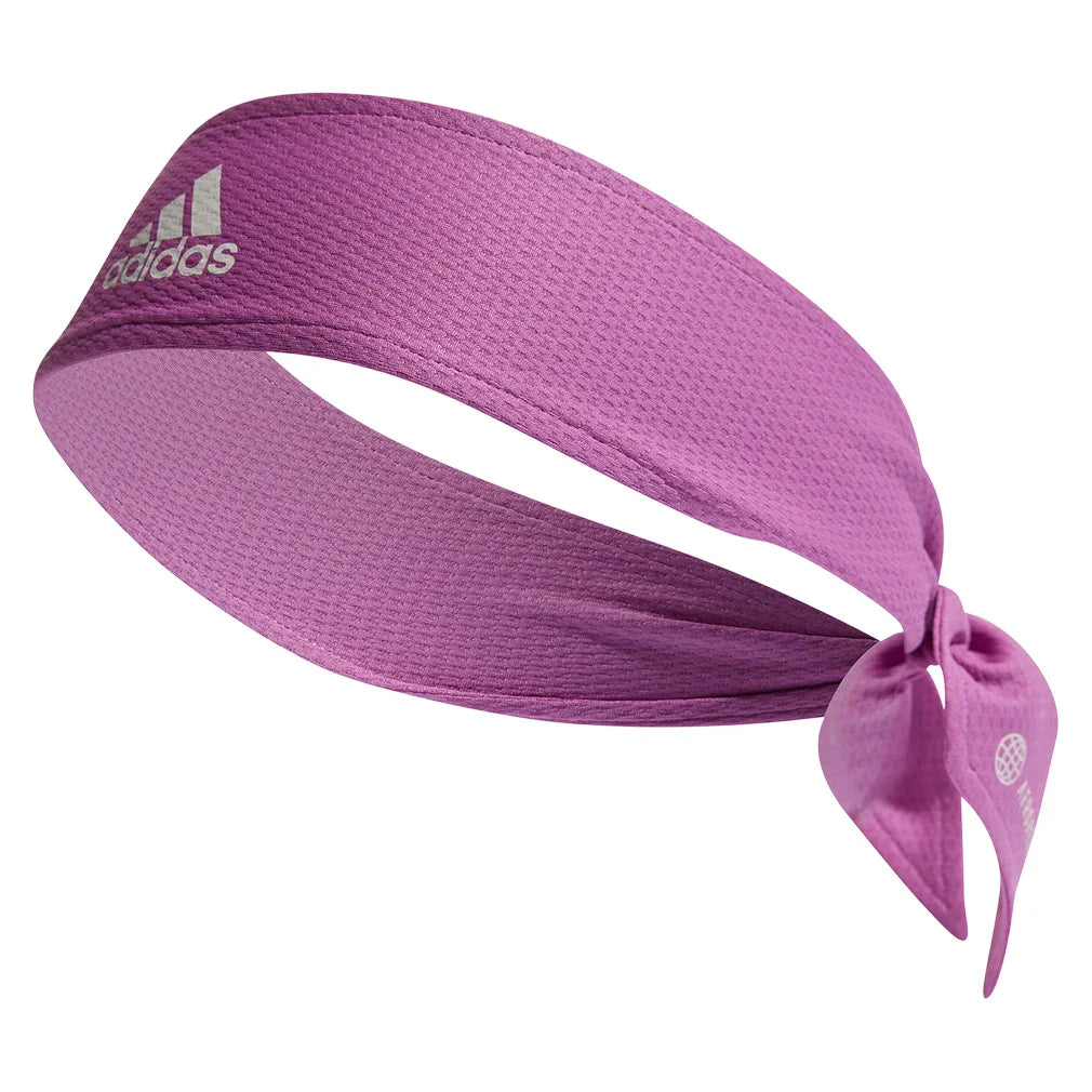 Primeblue AEROREADY Tennis Tieband Semi Pulse Lilac and White