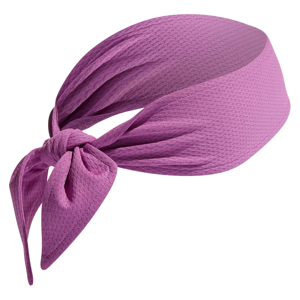 Primeblue AEROREADY Tennis Tieband Semi Pulse Lilac and White