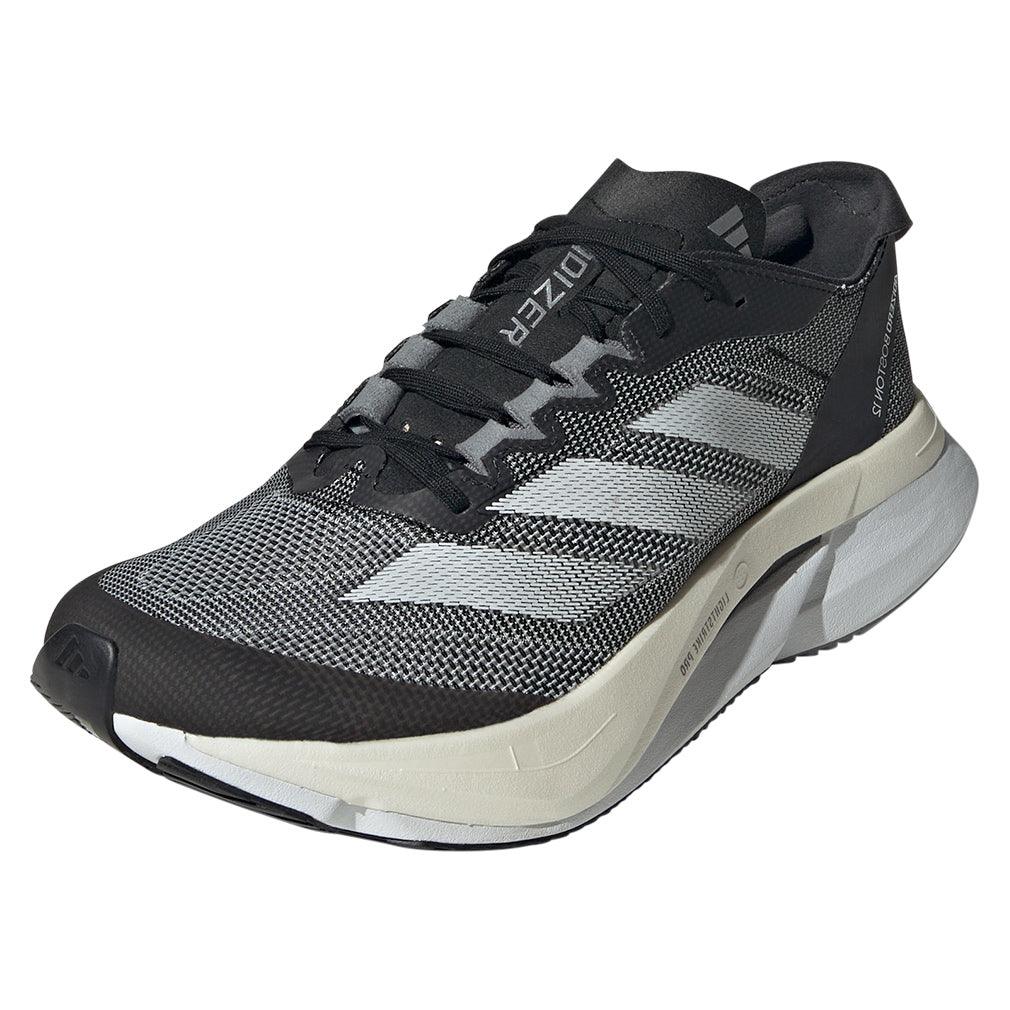 Women's Adizero Boston 12 Running Shoes Core Black and White