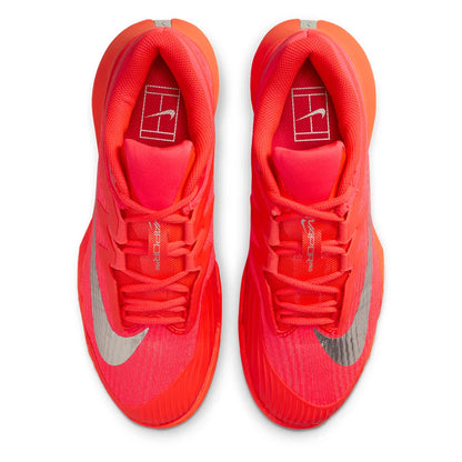 Women's Zoom Vapor Pro 3 PRM New York Tennis Shoes Bright Crimson and Metallic Silver