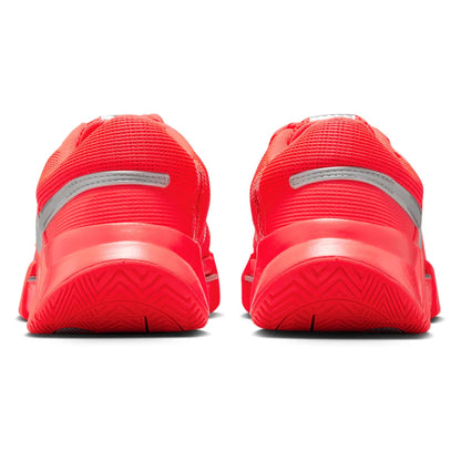 Women's Zoom GP Challenge 1 PRM New York Tennis Shoes Bright Crimson and Metallic Silver