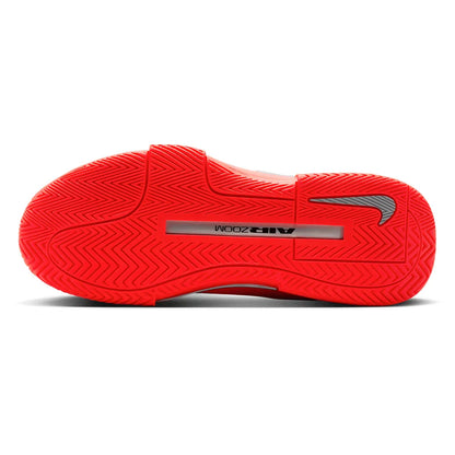 Women's Zoom GP Challenge 1 PRM New York Tennis Shoes Bright Crimson and Metallic Silver