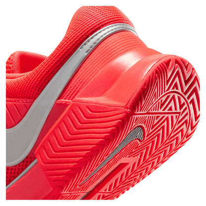 Women's Zoom GP Challenge 1 PRM New York Tennis Shoes Bright Crimson and Metallic Silver