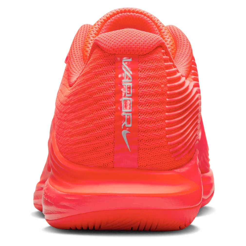 Women's Zoom Vapor 12 PRM New York Tennis Shoes Bright Crimson and Metallic Silver