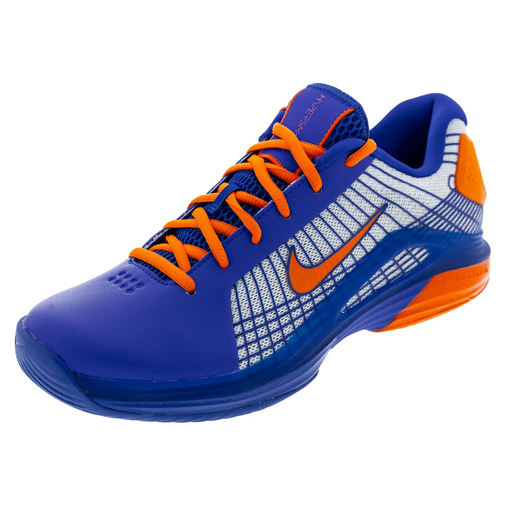 Men's Zoom Vapor 12 NRG Tennis Shoes Racer Blue and Safety Orange