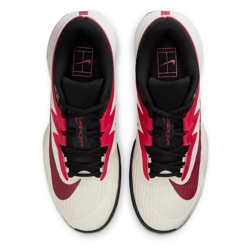 Women's Zoom Vapor Pro 3 Clay Tennis Shoes Pale Ivory and Rush Pink