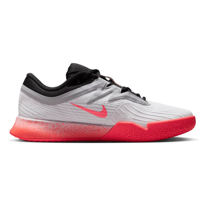 Women's Zoom Vapor Pro 3 Premium Tennis Shoes White and Hot Lava
