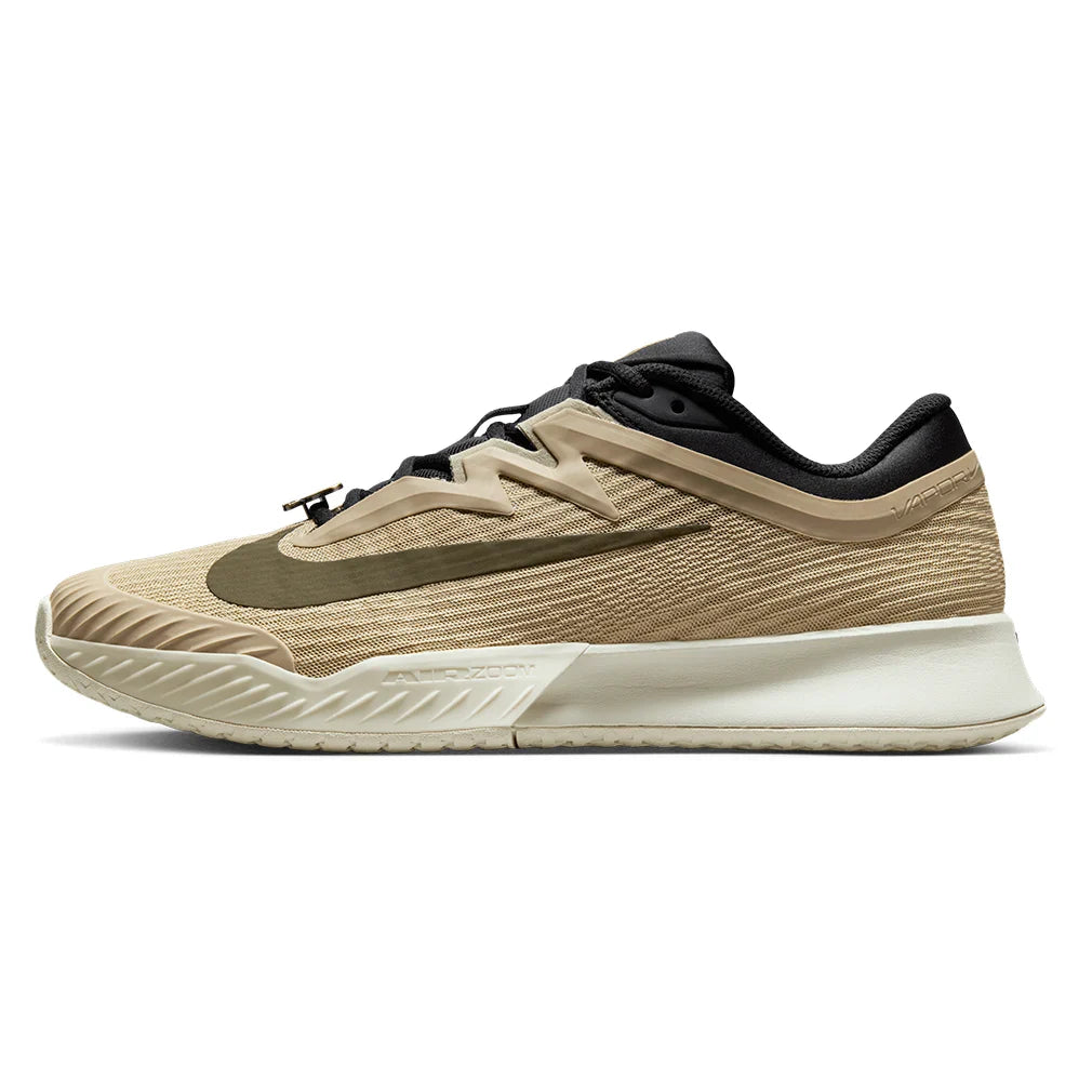 Men's Zoom Vapor Pro 3 Heritage Tennis Shoes Desert Khaki and Medium Olive