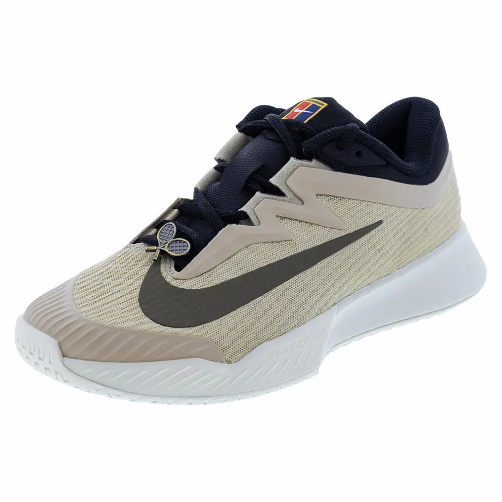 Men's Zoom Vapor Pro 3 Heritage Tennis Shoes Desert Khaki and Medium Olive