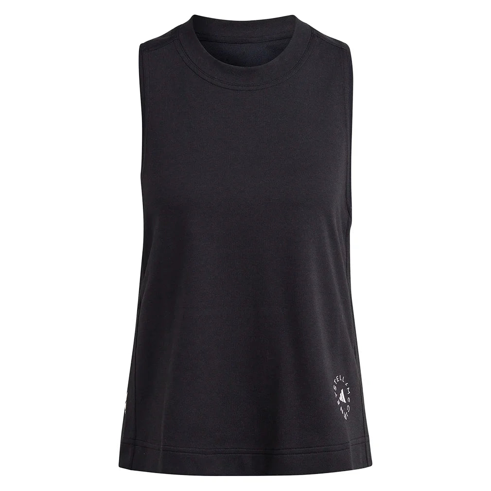 Women's Stella McCartney Logo Tank Top Black