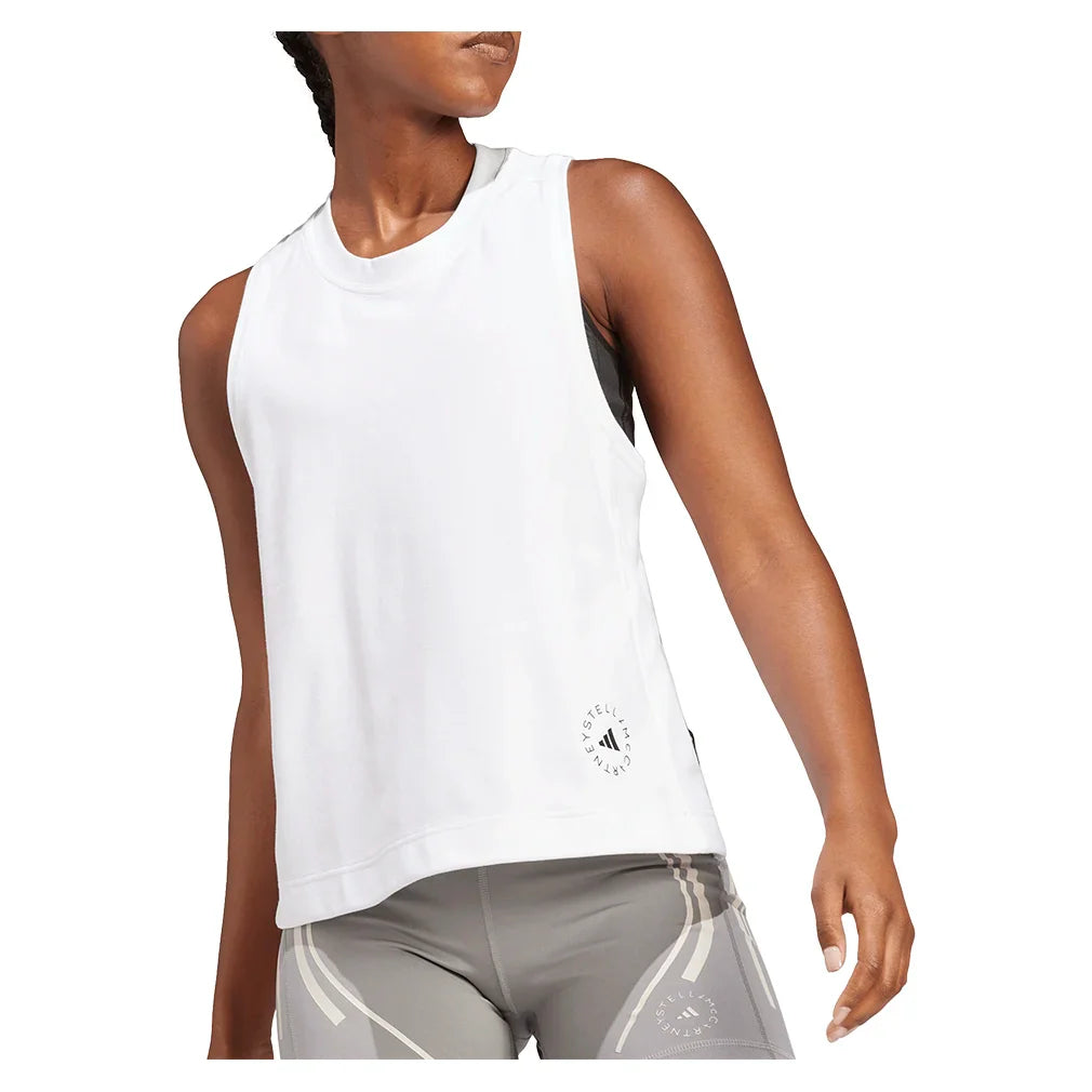 Women's Stella McCartney Logo Tank Top White