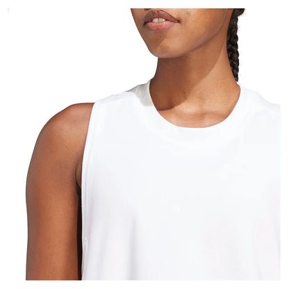 Women's Stella McCartney Logo Tank Top White