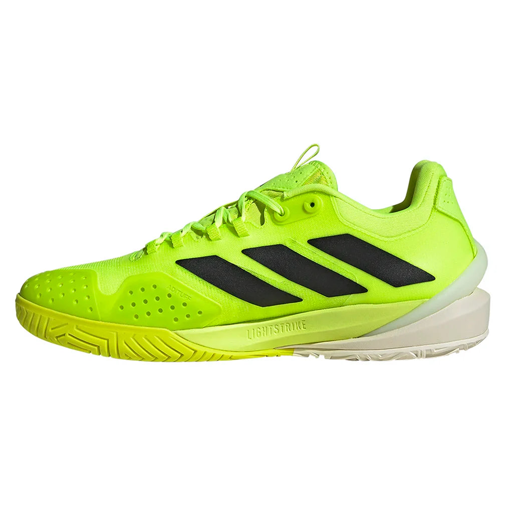 Men's Adizero Cybersonic 2 Tennis Shoes Lucid Lemon and Core Black