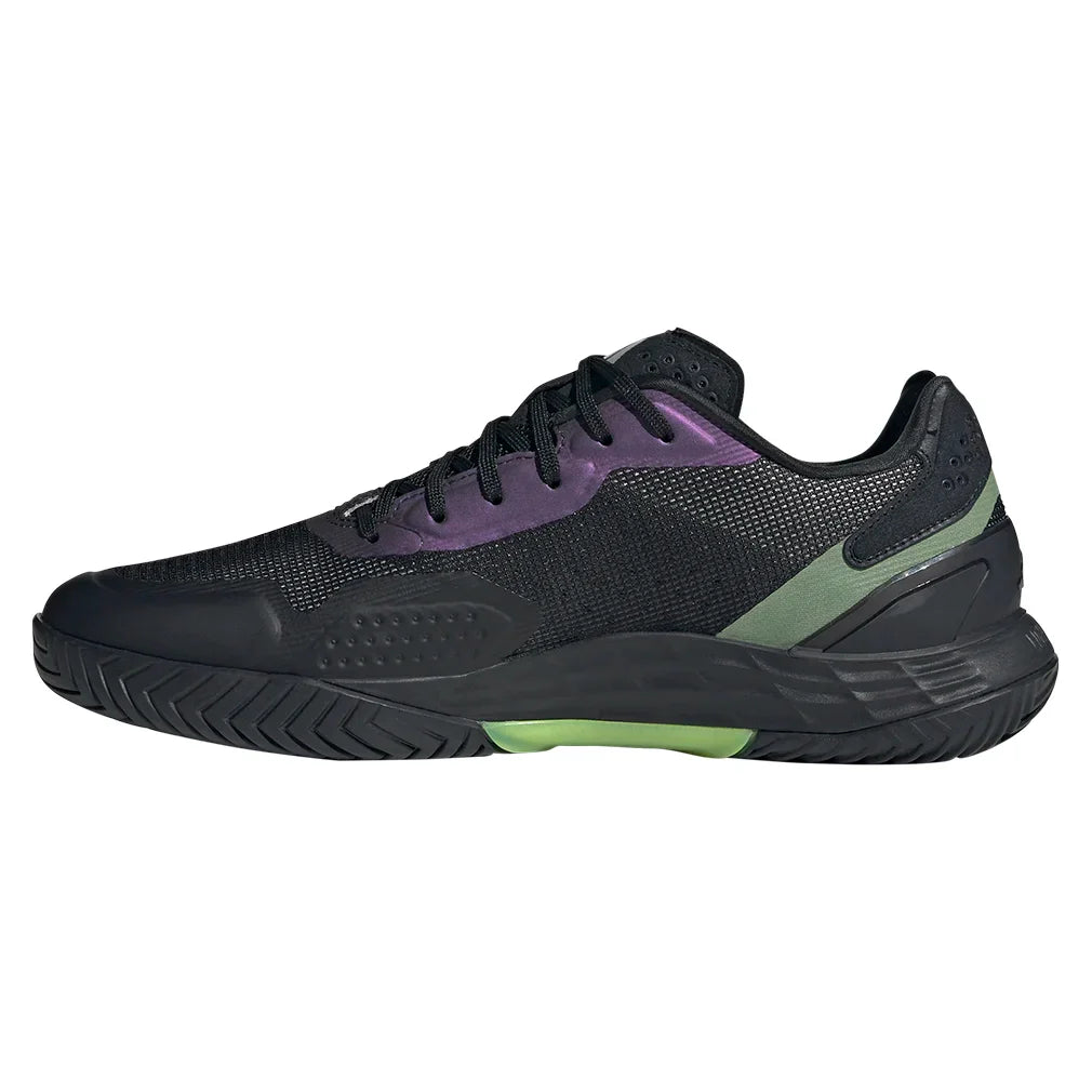 Men's Defiant Speed 2 Tennis Shoes Lucid Lemon and Core Black