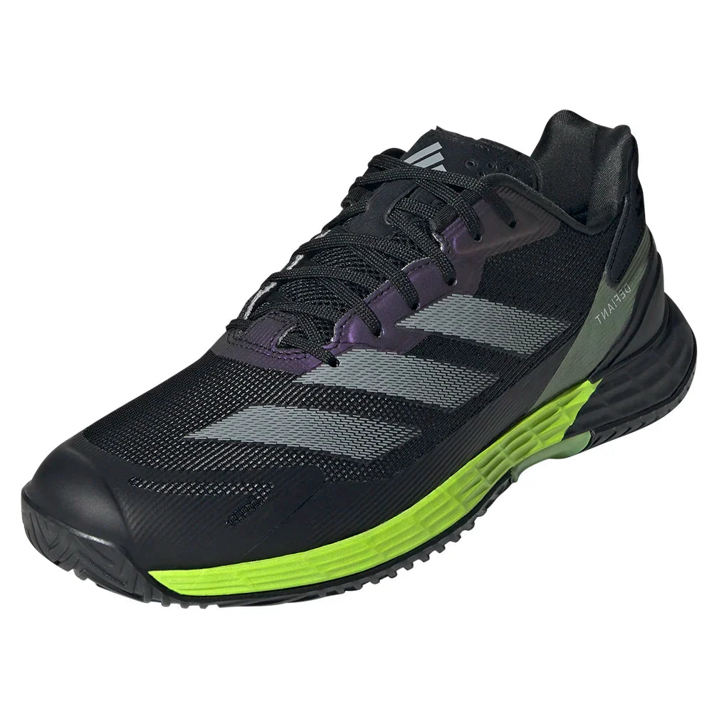 Men's Defiant Speed 2 Tennis Shoes Lucid Lemon and Core Black