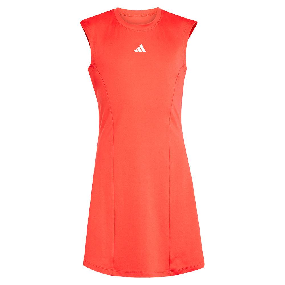 Girls' Climacool Pro Tennis Dress Semi Lucid Red
