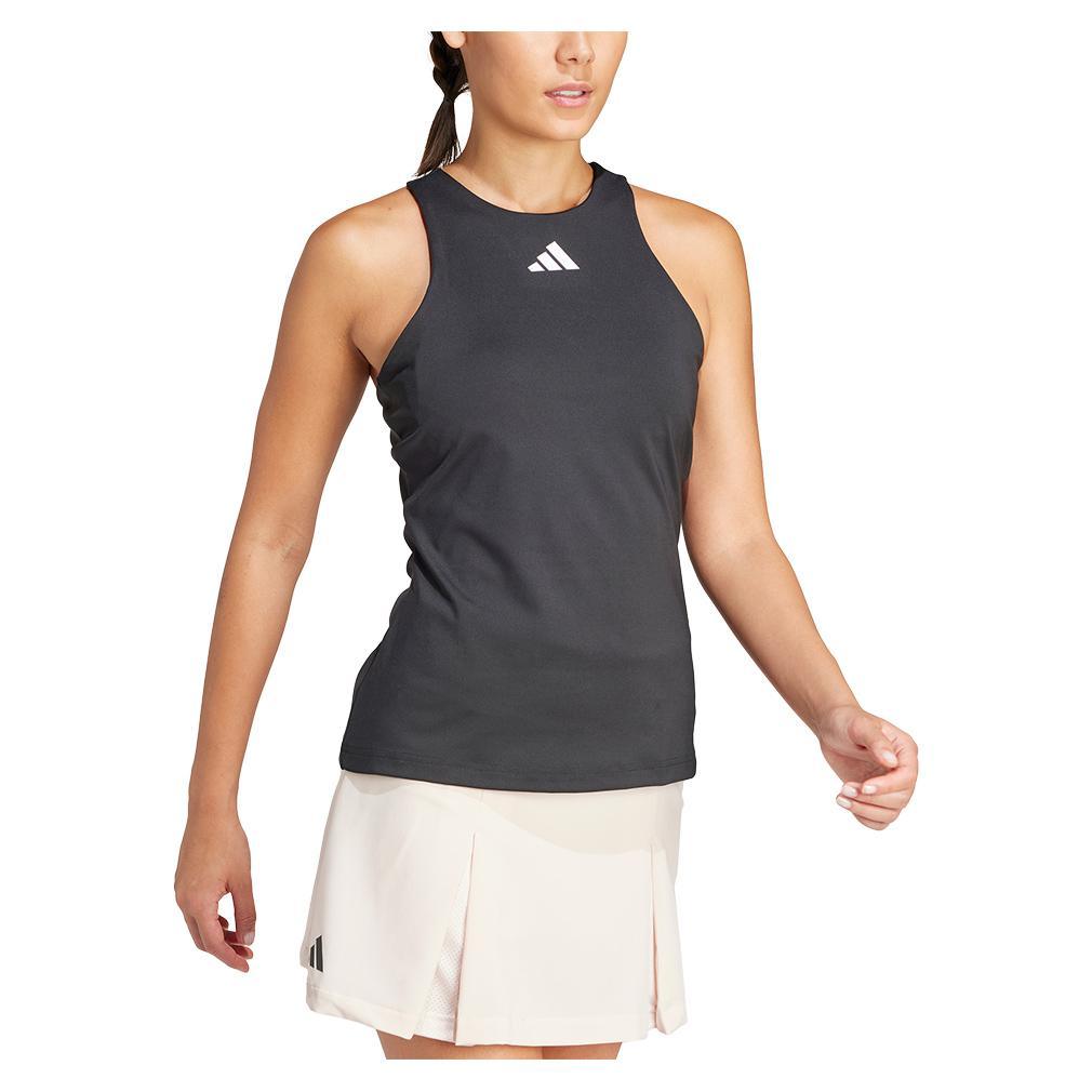 Women's Y Tennis Tank Black