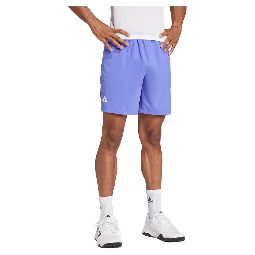 Mens 9 Inch Club Tennis Short Cobalt Blue