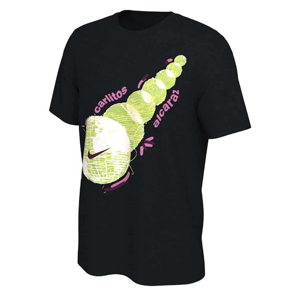 Men's Carlos Alcaraz New York Tennis Tee Black